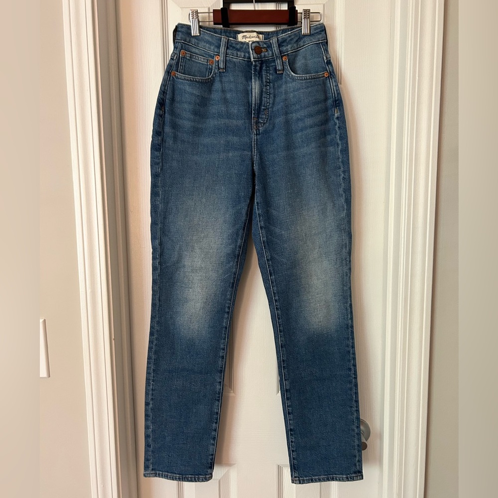 Madewell Curvy High waisted  Crop Jeans
